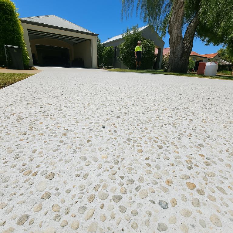 aggregate driveway